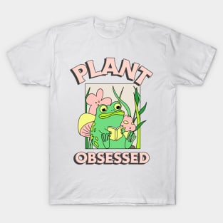 Plant Obsessed Design T-Shirt